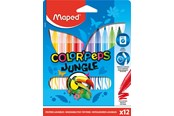 Przybory do pisania i rysowania - Maped Color'Peps Jungle Felt-pens x12 - 845420