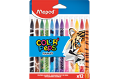 Przybory do pisania i rysowania - Maped Color'Peps Animals Felt-pens x12 - 845403