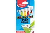 Przybory do pisania i rysowania - Maped Color'Peps XXL Brush Tip felt-pens x5 - 844705