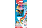 Przybory do pisania i rysowania - Maped Color'Peps Oops Erasable Colour pencils x12 - 832812