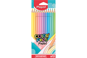 Przybory do pisania i rysowania - Maped Color'Peps Pastel Colour pencils x12 - 832069