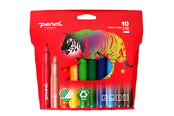 Przybory do pisania i rysowania - Penol Fibre Tip Jumbo pens x10 - 16000004