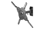 Uchwyty ścienne, uchwyty AV i meble AV - Vivanco Motion Wall Bracket VESA 400 35kg Black - Max 35 kg - recommended for 55" - 37978