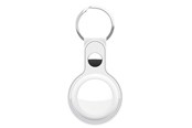 Telefon - Inne akcesoria - KeyBudz Leather Keyring for AirTag - AT_S1_WHT