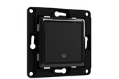 Inteligentny dom - Shelly Wall Switch 1 - Black - WS1 black