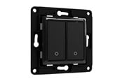 Inteligentny dom - Shelly Wall Switch 2 Black - WS2 black