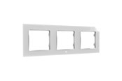 Inteligentny dom - Shelly Wall Frame 3 - White - WF3_White