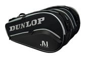 Sport i fitness - Dunlop Padel Bag Paletero Elite BLACK/SILVER - DU325917IONE SIZE