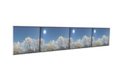 Uchwyty scienne, uchwyty AV i meble AV - HI-ND Videorow - mounting kit - for 4x1 video wall - landscape - Max - recommended for 50" - VR5000-0401