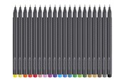 Przybory do pisania i rysowania - Faber-Castell GRIP - fineliner - assorted colours (pack of 20) - 4005401516200