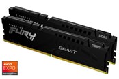 RAM - Kingston FURY Beast DDR5-5600 - 16GB - CL36 - Dual Channel (2 pcs) - AMD EXPO & Intel XMP - Czarny - KF556C36BBEK2-16