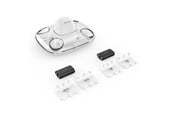 Akcesoria dla graczy - 8BitDo Dual Charging Dock + 2 batteries for Xbox One + Series X/S - White - Microsoft Xbox One - RET00326