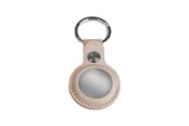 Telefon - Inne akcesoria - Light Solutions Airtag Key Ring - Leather - Grey - 5714255006841
