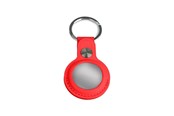Telefon - Inne akcesoria - Light Solutions Airtag Key Ring - Leather - Red - 5714255006803