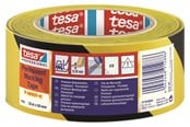 Tasmy i Kleje - tesa Floor Marking Tape Premium indoor and outdoor 33m x 50 mm Yellow-Black - 04169-00063-93