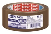 Tasmy i Kleje - tesa pack Strong Packaging Tape 66m x 38mm Brown - 57166-00000-05
