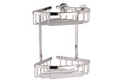 Akcesoria lazienkowe - tesa Aluxx corner shelf self-adhesive - 40205-00000-00