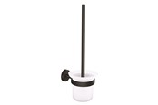 Akcesoria lazienkowe - tesa Moon Black toilet brush self-adhesive - 40561-00000-00