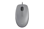 Myszka - Logitech M110 Silent - Myszy - Optyczny - 3 - Szary - 910-006760