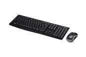 Klawiatura - Logitech MK270 Wireless Combo - keyboard and mouse set - Czech - Zestaw klawiatura i mysz - Czechy - Czarny - 920-004527