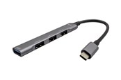USB hub - I-Tec - hub - 4 ports USB hub - 4 - Szary - C31HUBMETALMINI4