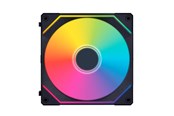 Wentylator obudowy - Lian Li UNI FAN SL-INF 140 Black - Wentylator obudowy - 140mm - Czarny ze światłem RGB - 28 dBA - UF-SLIN140-1B