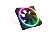 Wentylator obudowy - NZXT F120 RGB DUO - Black - Wentylator obudowy - 120mm - Czarny ze światłem RGB - 29 dBA - RF-D12SF-B1