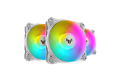 Wentylator obudowy - ASUS TUF GAMING TF120 White ARGB 3IN1 - Wentylator obudowy - 120mm - Biały z oświetleniem RGB - 29 dBA - 90DA0033-B09030