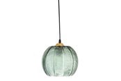 Lampy - Bloomingville Glass Pendel Ø 22 cm - Green - 30706089