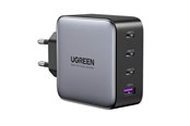 Telefon - Adapter i Ładowarka - UGREEN Nexode GaN 100W Quad USB Charger - Black - 40747
