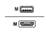 Kabel USB - Baseus Cafule - USB cable - Micro-USB Type B to USB - 1 m - CAMKLF-B91