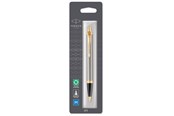 Przybory do pisania i rysowania - Parker IM Ballpoint Pen | Brushed Metal | Medium Point Blue Ink Refill - 1975559