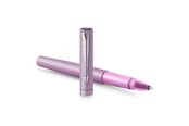 Przybory do pisania i rysowania - Parker Vector XL Rollerball Pen | Metallic Lilac Lacquer on Brass | Fine Point with Black Ink Refill | Gift Box - 2159778