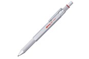 Przybory do pisania i rysowania - Rotring 600 3-in-1 Multicolour Pen and Mechanical Pencil | Black & Red Ballpoint Pen Tips | 1 Mechanical Pencil Tip (0.5mm) | Silver Barrel - 2164109