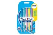 Przybory do pisania i rysowania - Paper Mate Flexgrip Ultra Pastel Ballpoint Pens | Medium Point (1.0mm) | Black Ink | Pastel Barrels | 5 Count - 2152934