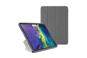 Tablet - pokrowce i etui - Pipetto iPad Pro 2020 11" TPU Origami Case - Dark Grey - P045-50-5TPU