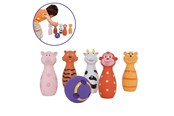 Zabawki dla niemowlat - LUDI Baby bowling Animals - 3455
