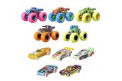 Samochody i pojazdy - Hot Wheels Monster Truck Glow In The Dark Car Bundle - 0194735006304