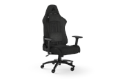 Fotel gamingowy - Corsair TC100 Relaxed Fabric - czarny Krzesło gamingowe - Czarny - Tkanina - Do 120 kg - CF-9010051-WW