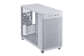 Obudowa komputerowa - ASUS Prime AP201 Tempered Glass - White - Obudowa komputerowa - Minitower - Biały - 90DC00G3-B39010