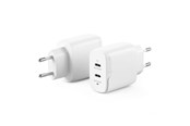 Telefon - Adapter i Ladowarka - ALOGIC 2X40 Rapid Power 2 Port 40W USB-C GaN Wall Charger - WCG2X40-EU