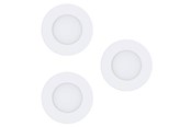 Inteligentny dom - EGLO FUEVA-Z recessed spot 3x360 lumen I44 2700-6500K 3-pack white - 31741