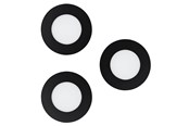 Inteligentny dom - EGLO FUEVA-Z recessed spot 3x360 lumen I44 2700-6500K 3-pack black - 31743