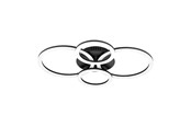 Inteligentny dom - EGLO PARRAPOS-Z ceiling lamp 615x450 mm black - 900319