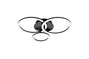 Inteligentny dom - EGLO PARRAPOS-Z ceiling lamp 545x445 mm black - 900321