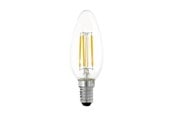 Zarówka LED - EGLO Żarówka światła LED C35 Candle 4.5W/827 470 lumen clear 3-step dimmable E14 - 110182