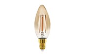 Zarówka LED - EGLO Żarówka światła LED C35 Candle 4W/817 300 lumen amber dimmable E14 - 110069