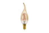 Zarówka LED - EGLO Żarówka światła LED CF35 Candle 4W/827 300 lumen amber dimmable E14 - 110071