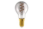 Zarówka LED - EGLO Żarówka światła LED P45 Mini ball Spiral 4W/820 100 lumen smoke dimmable E14 - 110194