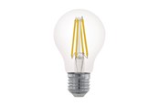 Zarówka LED - EGLO Żarówka światła LED A60 Standard 7.5W/827 806 lumen clear dimmable E27 - 110022